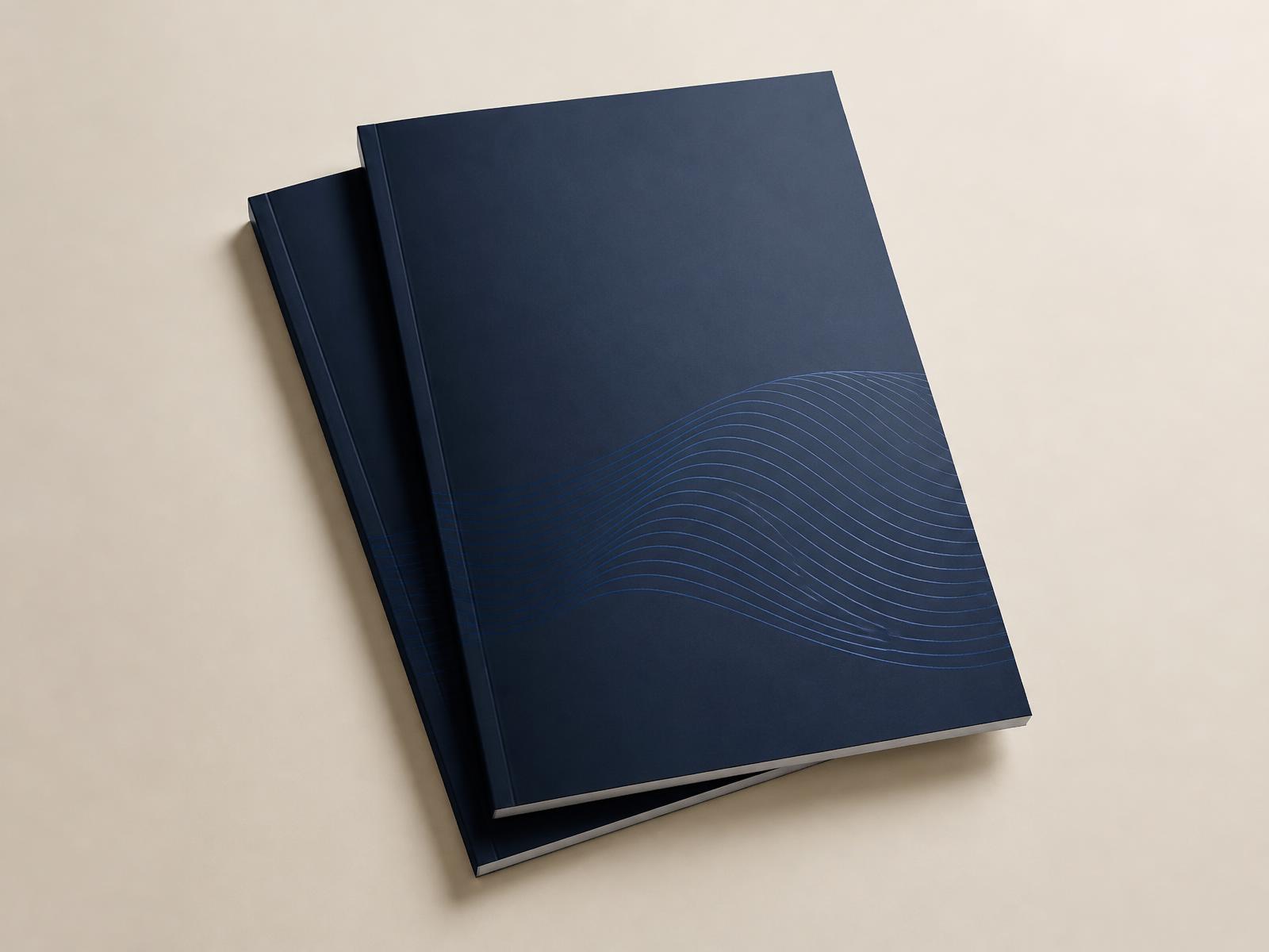 Gedruckter Growth-Audit-Bericht von BLUELINES