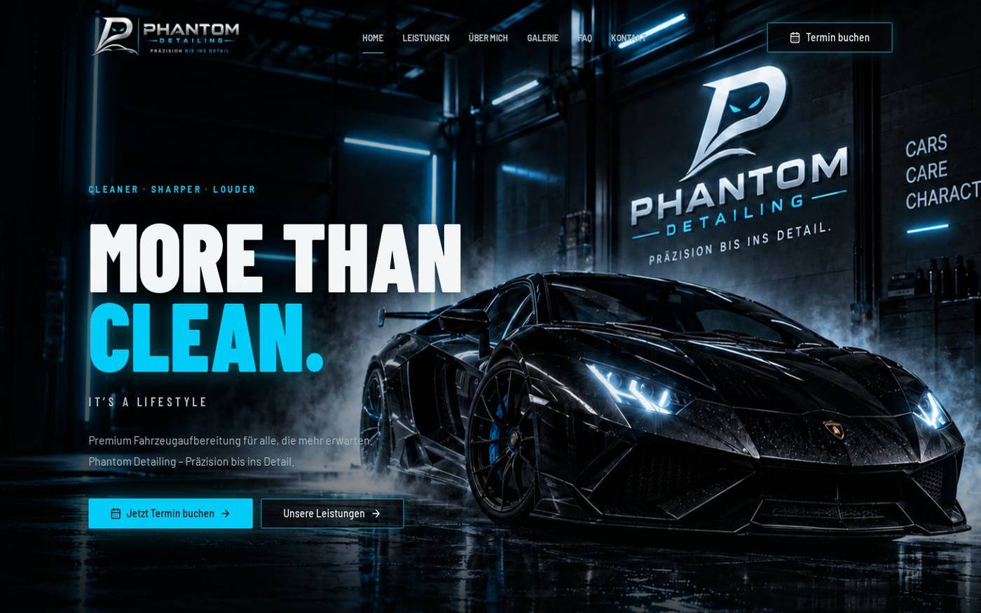 Phantom Detailing — Website und Google-Einrichtung